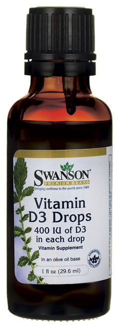 Swanson vitamin D3 400IU